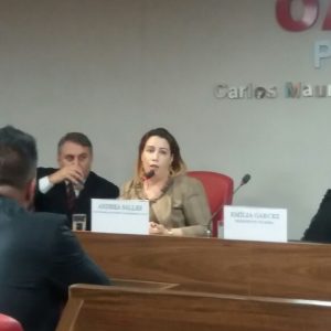 Andrea Salles discorreu sobre recuperação judicial
